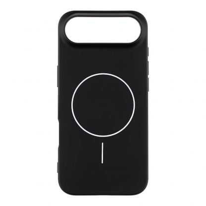 Силиконов (TPU) калъф с MagSafe за iPhone 17 Air - OBALME MagNetix Matte TPU MagSafe Case (черен) 2