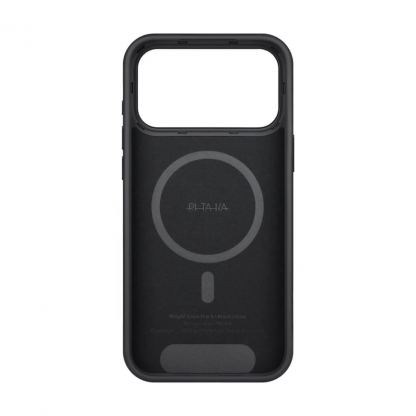 Кевларен кейс с MagSafe за iPhone 17 Pro Max (черен-сив)  - Pitaka Aramid UltraGuard MagSafe Case 3