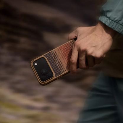 Хибриден удароустойчив кейс с кевлар за iPhone 17 Pro - Pitaka Aramid ProGuard Case (шарен) 5