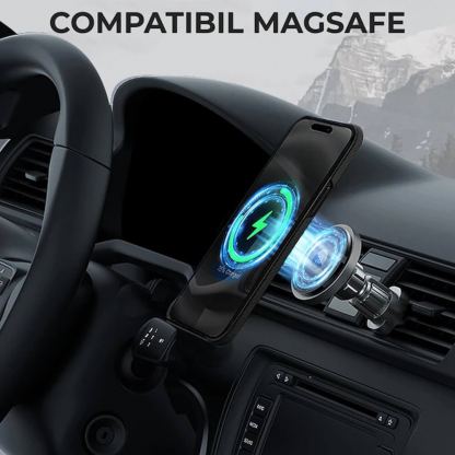 Кевларен кейс с MagSafe за iPhone 17 - Techsuit Aramid Fiber MagSafe Ultra Slim Case (черен) 4