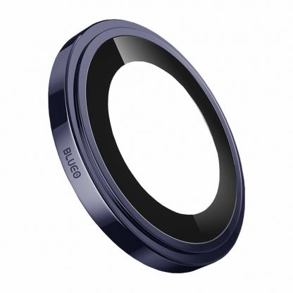 Предпазни сапфирени лещи за камерата на iPhone 17 Pro, iPhone 17 Pro Max - Blueo Sapphire Crystal Original Camera Lens Glass Protector (тъмносин) 2