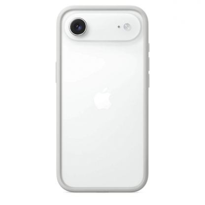 Оригинален силиконов бъмпер за iPhone 17 Air - Apple iPhone Air Bumper (сив) 2