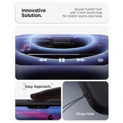 Силиконов (TPU) калъф с висока степен на защита с MagSafe за iPhone 17 Pro - Spigen Nano Pop MagSafe Case (черен) 16