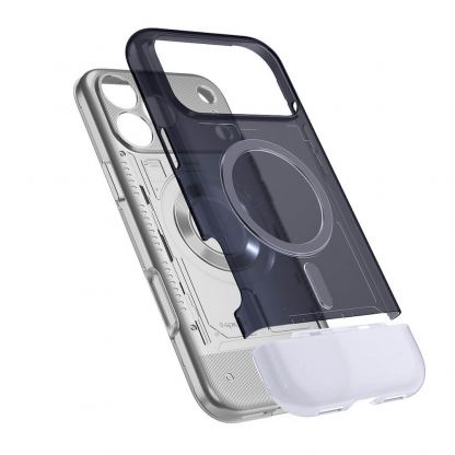 Хибриден удароустойчив кейс с висока степен на защита с MagSafe за iPhone 17 Pro - Spigen Classic C1 MagSafe Case (черен) 6