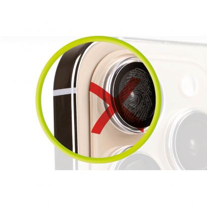 Предпазни стъклени лещи за камерата на iPhone 17 Pro, iPhone 17 Pro Max - Mobile Origin Easy Lens Guards (прозрачен) 6