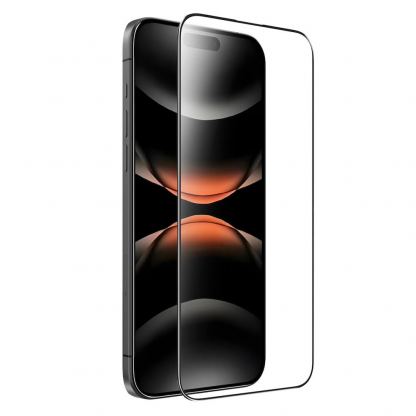  2 броя калени стъклени защитни покрития за дисплея на iPhone 17 Air - Mobile Origin EasyGlass Full Cover Tempered Glass 2 Pack (черен-прозрачен) 2