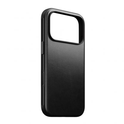 Кожен (естествена кожа) кейс с MagSafe за iPhone 17 Pro - Nomad Modern Horween Leather MagSafe Case (черен) 4