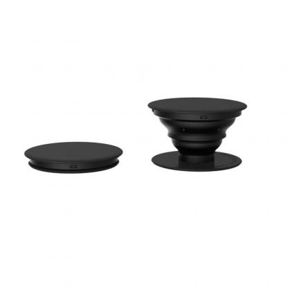 Popsockets Black - поставка и аксесоар против изпускане на вашия смартфон (черен) 4