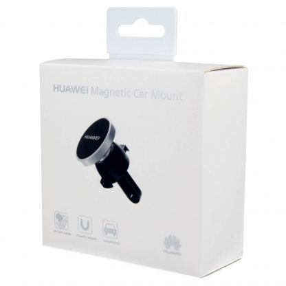 Huawei Magnetic Car Vent Mount AF13 - магнитна поставка за радиатора на кола за смартфони (черен) 4