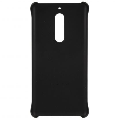 Nokia Carbon Fibre Design Case CC-803 - поликарбонатов кейс за Nokia 5 (черен) 3