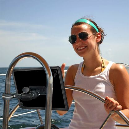 4smarts Waterproof Case Active Pro NAUTILUS - ударо и водоустойчив калъф за iPad 5 (2017) (черен) 2