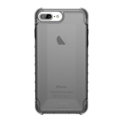Urban Armor Gear Plyo Case - удароустойчив хибриден кейс за iPhone 8 Plus, iPhone 7 Plus (черен-прозрачен) 3