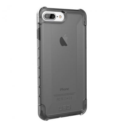 Urban Armor Gear Plyo Case - удароустойчив хибриден кейс за iPhone 8 Plus, iPhone 7 Plus (черен-прозрачен) 4