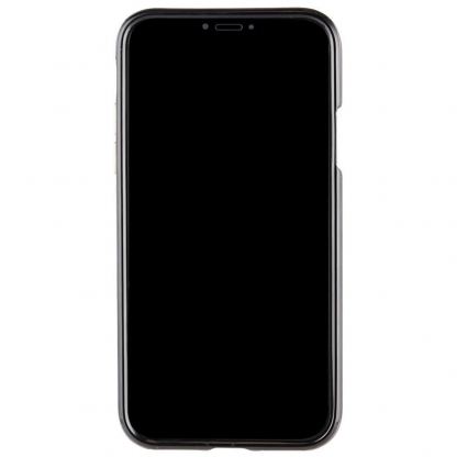 CaseMate Compact Mirror Case - кожен калъф, тип портфейл за iPhone XS, iPhone X (черен) 4