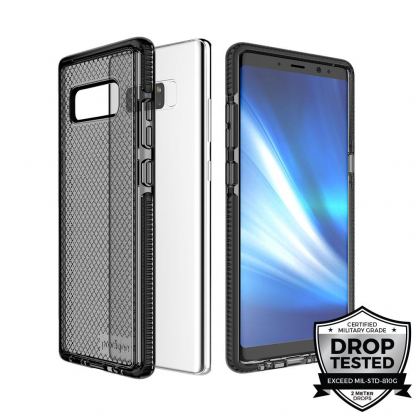 Prodigee Safetee Case - хибриден кейс с висока степен на защита за Samsung Galaxy Note 8 (черен) 2