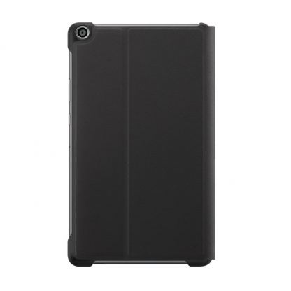 Huawei Flip Case - оригинален кожен калъф за Huawei MediaPad T3 7 (черен) 2