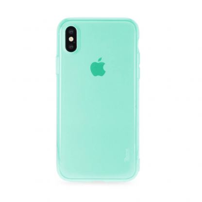Torrii BonJelly Case - силиконов (TPU) калъф  за iPhone XS, iPhone X (син) 2
