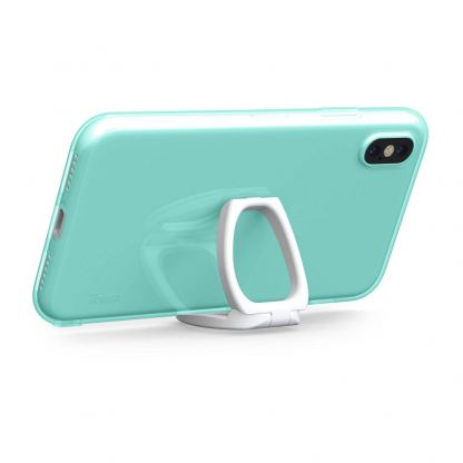 Torrii BonJelly Case - силиконов (TPU) калъф  за iPhone XS, iPhone X (син) 4