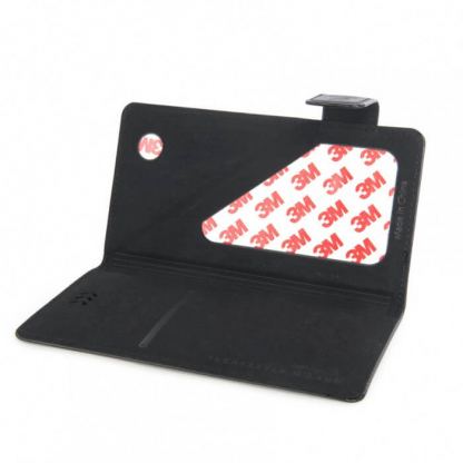 Tucano Universal Case Size L - универсален кожен калъф за смартфони размер L (черен) 4
