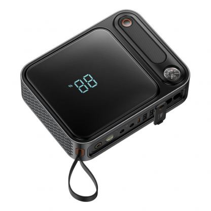 Външна батерия 15840 mAh с фенер и JumpStarter за автомобил - Baseus Super Energy Ultra Car Jump Starter 3000A (C00251400111-00) (черен) 4