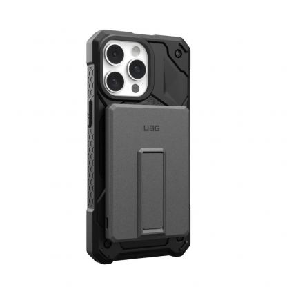 Преносима външна батерия с USB-C порт и безжично зареждане с MagSafe - Urban Armor Gear Ultra Slim Magnetic Wireless Power Bank 5000 mAh (черен) 6