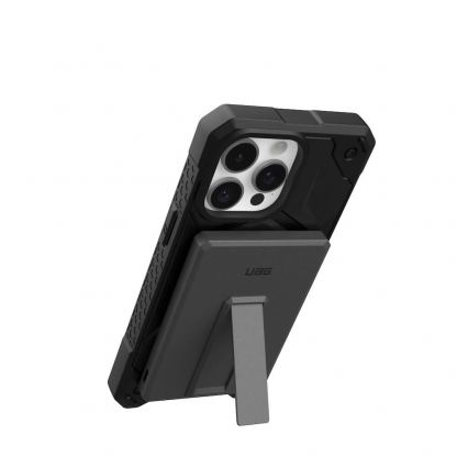 Преносима външна батерия с USB-C порт и безжично зареждане с MagSafe - Urban Armor Gear Ultra Slim Magnetic Wireless Power Bank 5000 mAh (черен) 8