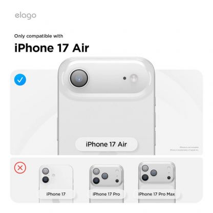 Силиконов (TPU) калъф с MagSafe за iPhone 17 Air - Elago Magnetic Soft Silicone Case (тъмнозелен) 2