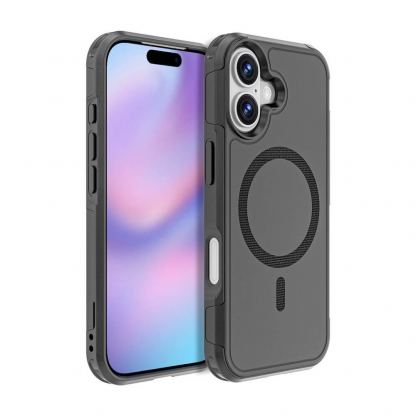 Хибриден удароустойчив кейс с MagSafe за iPhone 17 Air - 4smarts Defend MagSafe Case (черен) 9