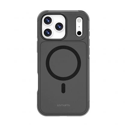 Хибриден удароустойчив кейс с MagSafe за iPhone 17 Pro Max - 4smarts Defend MagSafe Case (черен) 2