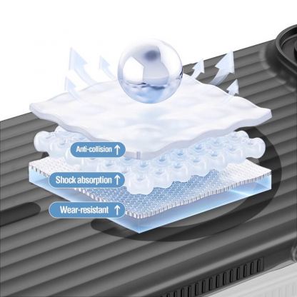 Поликарбонатов кейс с MagSafe за iPhone 17 Air - 4smarts Aero Magnetic Design Case (черен) 7