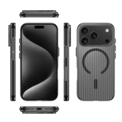 Поликарбонатов кейс с MagSafe за iPhone 17 Pro - 4smarts Aero Magnetic Design Case (черен) 2