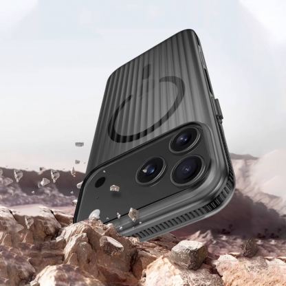 Поликарбонатов кейс с MagSafe за iPhone 17 Pro Max - 4smarts Aero Magnetic Design Case (черен) 4