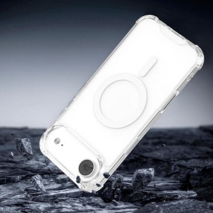Хибриден удароустойчив кейс с MagSafe за iPhone 17 Air - 4smarts Hybrid Ibiza MagSafe Case (прозрачен) 5