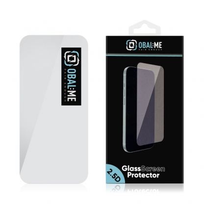 Калено стъклено защитно покритие за дисплея на iPhone 17, iPhone 17 Pro - OBALME Tempered Glass Screen Protector 2.5D (прозрачен) 2