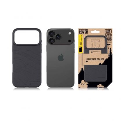 Силиконов калъф с MagSafe за iPhone 17 Pro Max - Tactical MagForce Beaver Silicone Cover (черен) 5