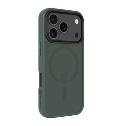Хибриден удароустойчив кейс с MagSafe за iPhone 17 Pro - Tactical MagForce Hyperstealth Cover (тъмнозелен) 2