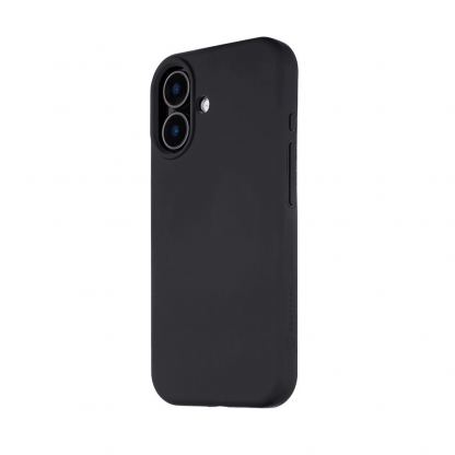 Силиконов калъф с MagSafe за iPhone 17 - Tactical MagForce Velvet Smoothie Cover (черен) 3