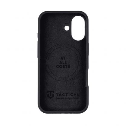 Силиконов калъф с MagSafe за iPhone 17 - Tactical MagForce Velvet Smoothie Cover (черен) 4
