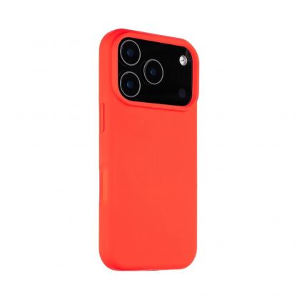Силиконов калъф с MagSafe за iPhone 17 Pro - Tactical MagForce Velvet Smoothie Cover (червен) 2
