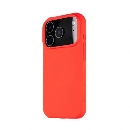 Силиконов калъф с MagSafe за iPhone 17 Pro - Tactical MagForce Velvet Smoothie Cover (червен) 3