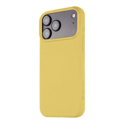 Силиконов калъф с MagSafe за iPhone 17 Pro Max - Tactical MagForce Velvet Smoothie Cover (жълт) 3