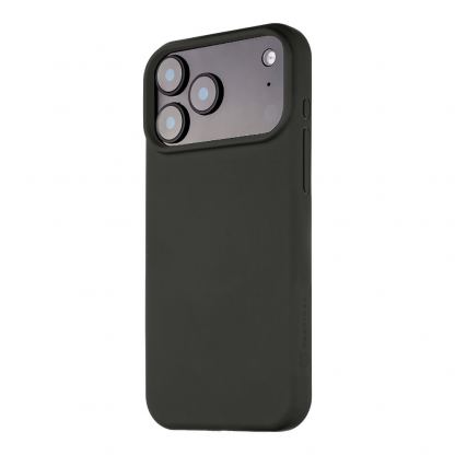 Силиконов калъф с MagSafe за iPhone 17 Pro Max - Tactical MagForce Velvet Smoothie Cover (тъмносив) 3
