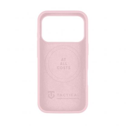 Силиконов калъф с MagSafe за iPhone 17 Pro - Tactical MagForce Velvet Smoothie Cover (розов) 4