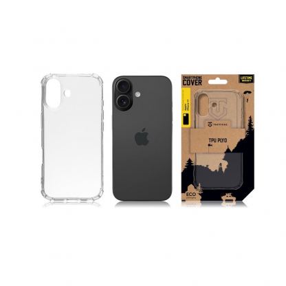 Силиконов (TPU) калъф за iPhone 17 - Tactical TPU Plyo Cover (прозрачен) 3
