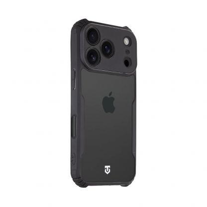 Хибриден удароустойчив кейс за iPhone 17 Pro - Tactical Quantum Stealth Hybrid Case (черен-прозрачен) 2