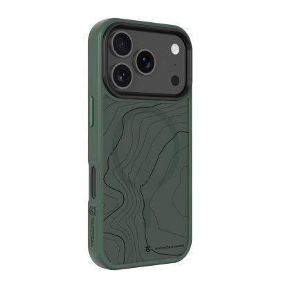 Хибриден удароустойчив кейс с MagSafe за iPhone 17 Pro - Tactical MagForce Hyperstealth Sika Cover (тъмнозелен) 2