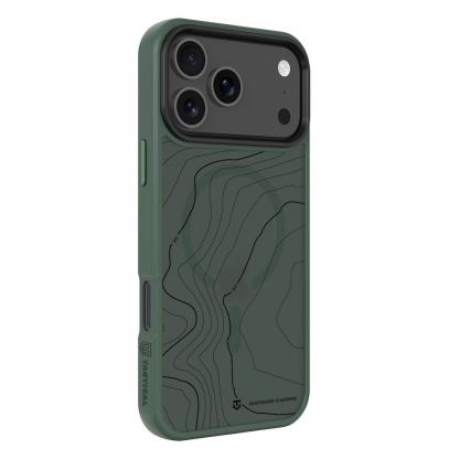 Хибриден удароустойчив кейс с MagSafe за iPhone 17 Pro Max - Tactical MagForce Hyperstealth Sika Cover (тъмнозелен) 2