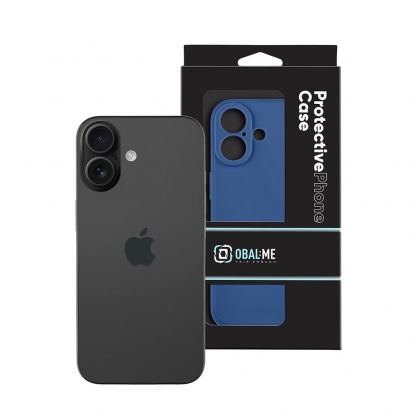 Силиконов (TPU) калъф за iPhone 17 - OBALME Basic Matte TPU Case (син) 3