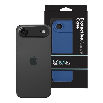 Силиконов (TPU) калъф за iPhone 17 Air - OBALME Basic Matte TPU Case (син) 3