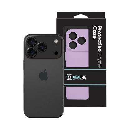 Силиконов (TPU) калъф за iPhone 17 Pro - OBALME Basic Matte TPU Case (лилав) 3